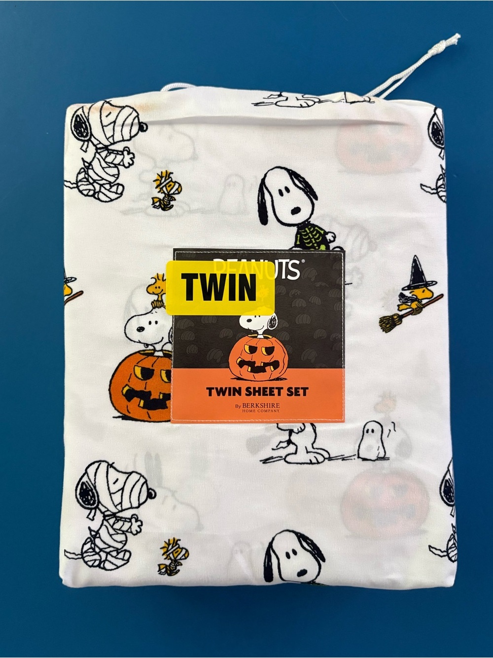 Peanuts Snoopy Halloween-Mummy, Ghost, Witch, Skeleton, Jack o Lantern Twin